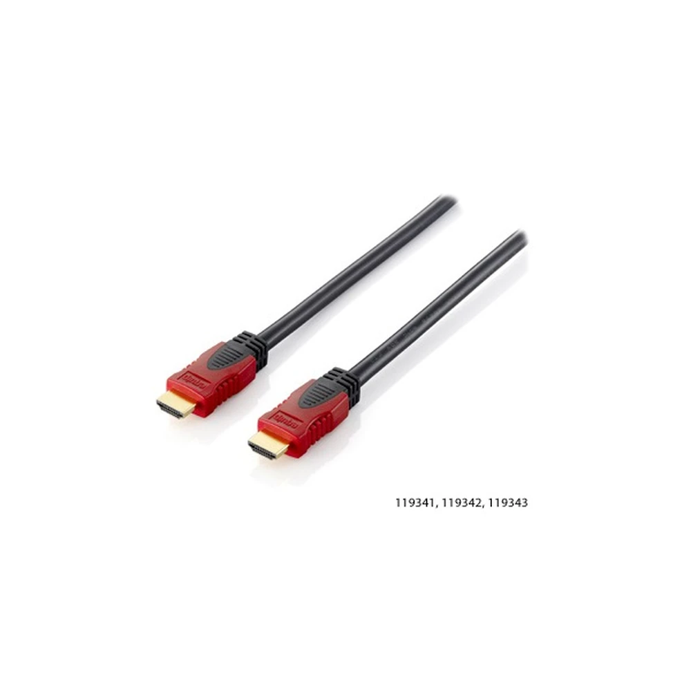 EQUIP HDMI 2.0 Connector Black 3m 119343