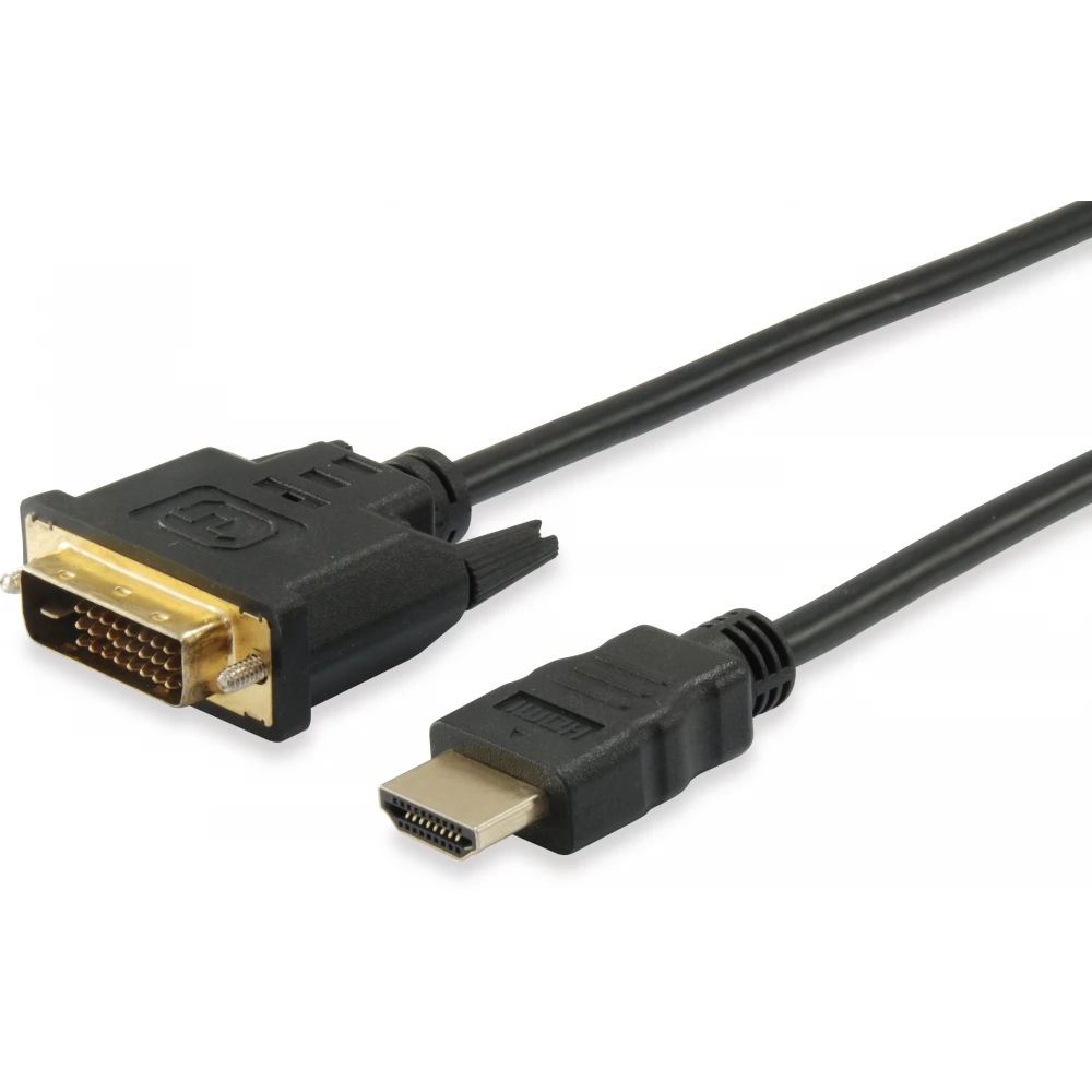 EQUIP HDMI DVI-D Convertor Negru 2m 119322