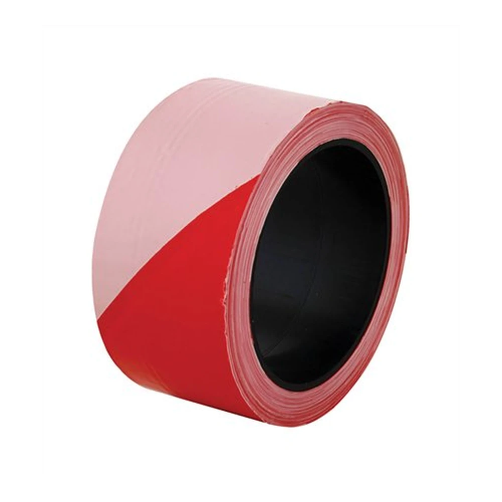 Jelzőszalag Red White 100 meter 5 cm wide