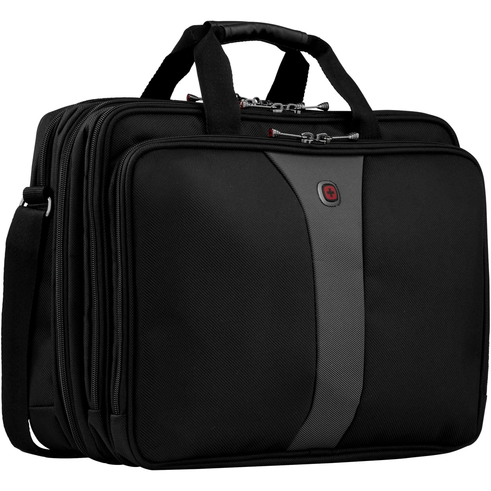 WENGER Legacy Duble Gusset Top Loading 17" black