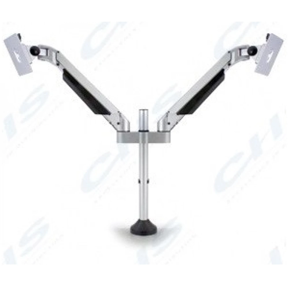 MULTIBRACKETS 7350022737198 M VESA Gas Lift Arm Dual 2 karos desktop console silver