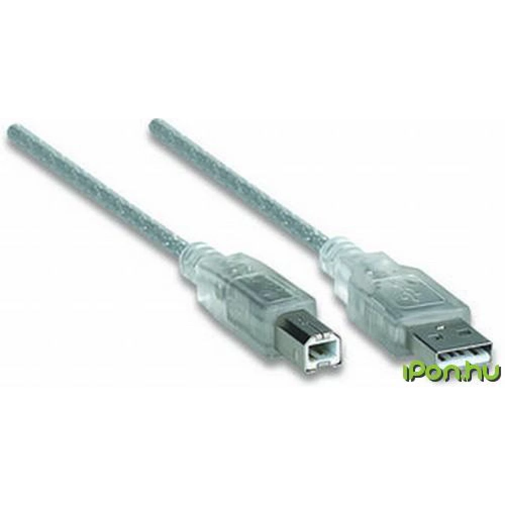 MANHATTAN USB Converter Silver 1.8m 333405