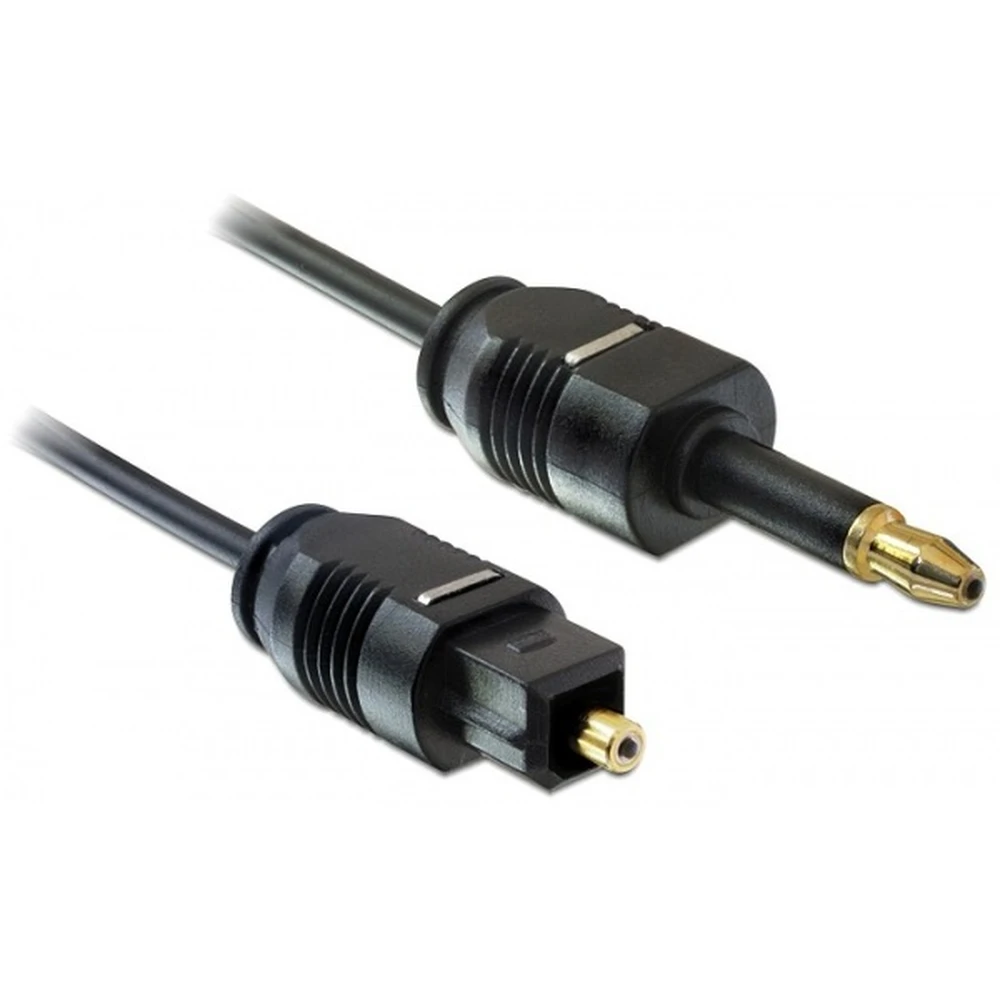 DELOCK Toslink mini Converter Black 2m 82876