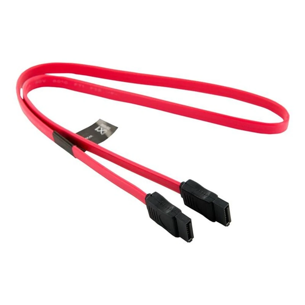 DELOCK SATA Összekötő Piros 30cm 82676