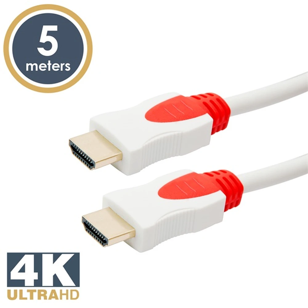 DELIGHT HDMI veza Bijela 5m 20424