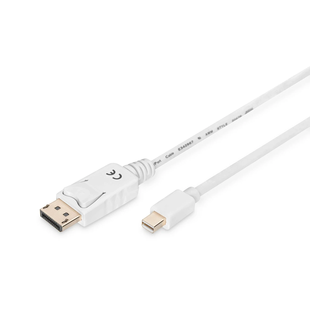 DIGITUS DisplayPort Mini DisplayPort Converter Gray 1.8m AK-340102-020-W