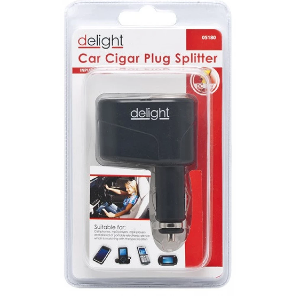 cigarette lighter distributor Distributor, 3-Way 12 V/24 V Socket with 5 USB Ports, Car Cigarette Lighter Plug with LED Voltmeter, Separate Switch for Cool Box, an emergency fire starter tool and more 3.0 Car Charger, 3 Compartment