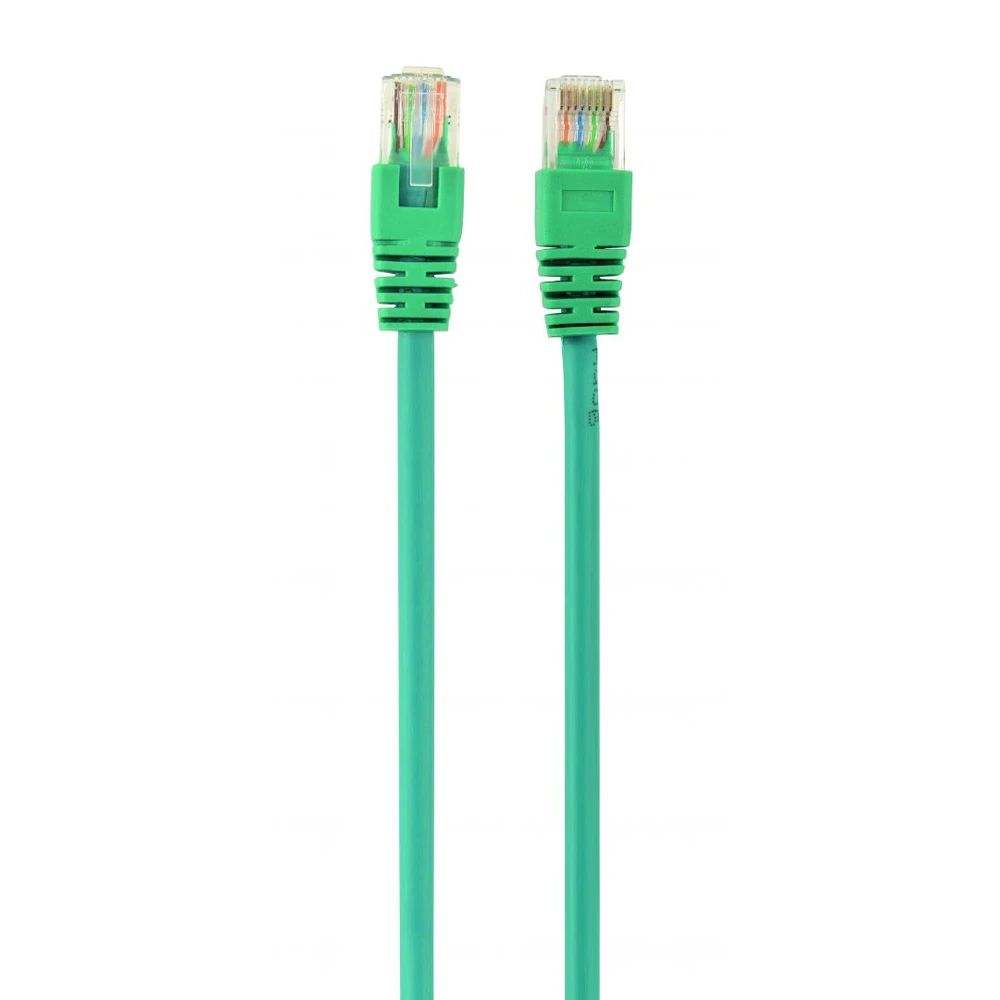 GEMBIRD UTP CAT5E Conector verde 1.5m PP12-1.5M/G