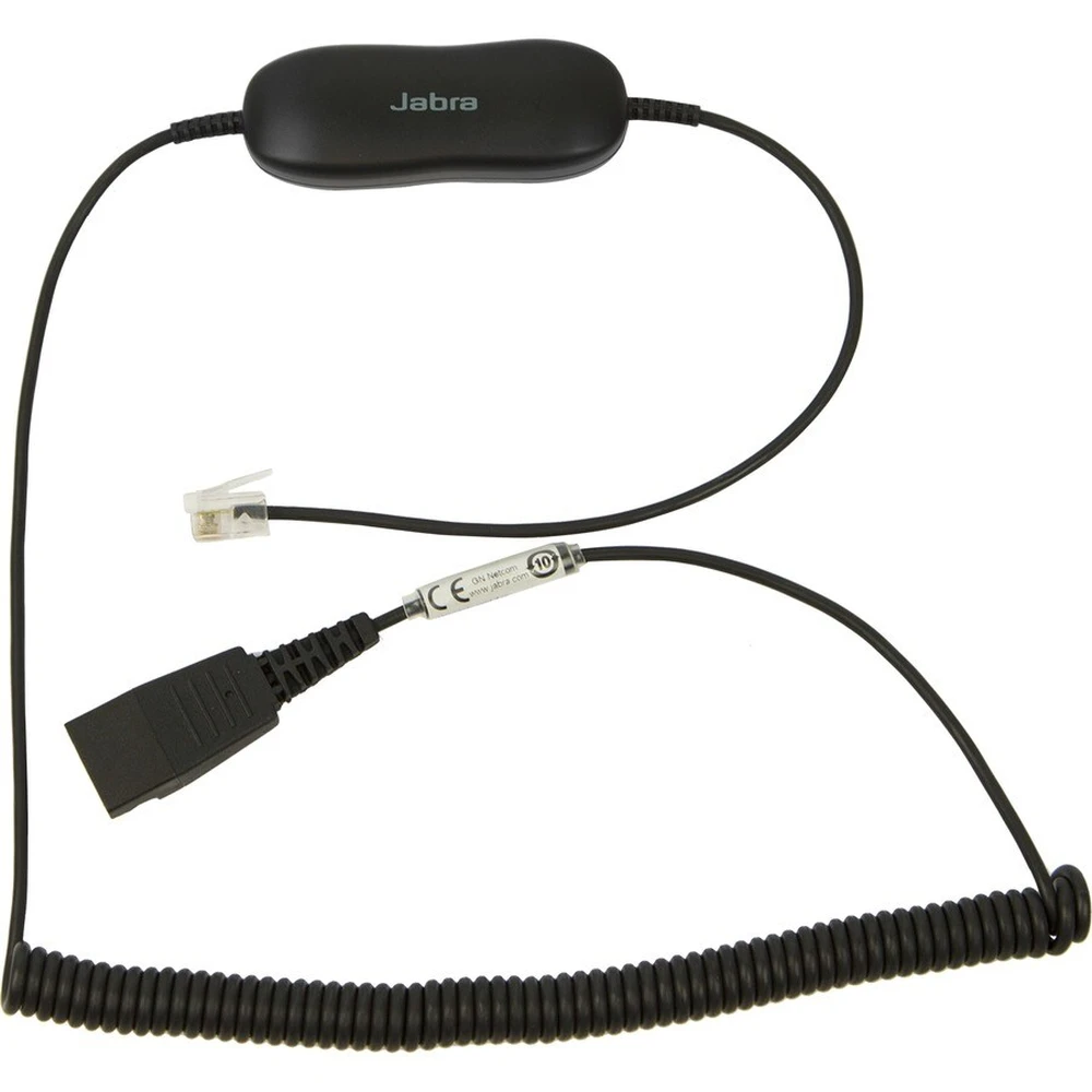JABRA Quick Disconnect RJ-9 Átalakító Fekete 50cm 88001-04