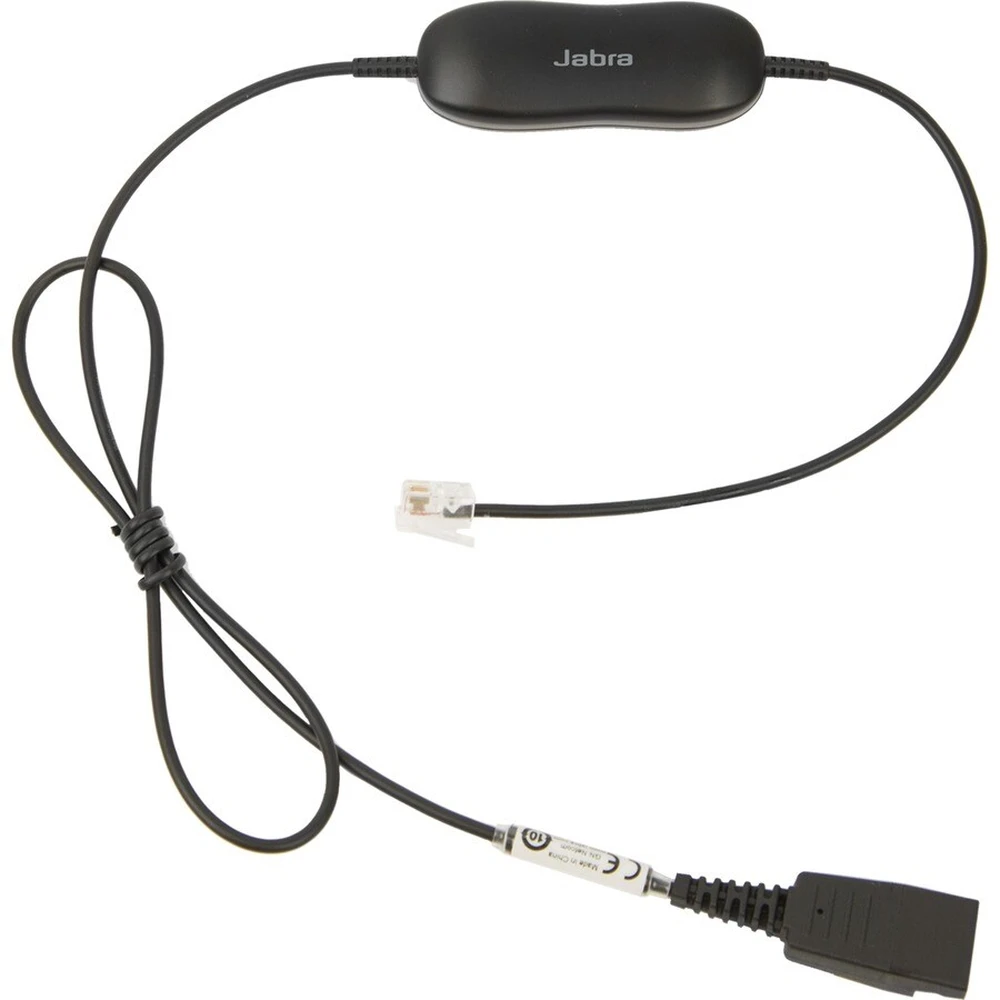 JABRA Quick Disconnect RJ-10 Átalakító Fekete 50cm 88001-03