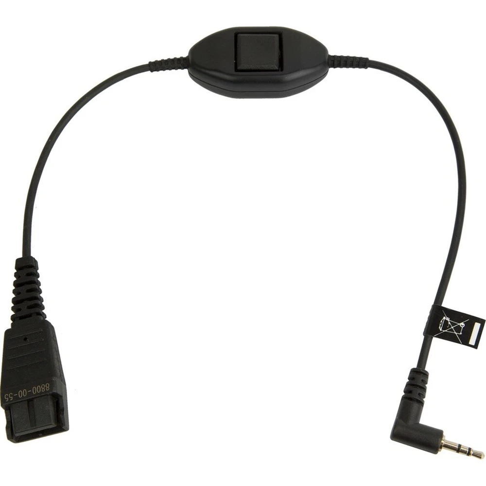 JABRA Quick Disconnect Jack Átalakító Fekete 1m 8800-00-55
