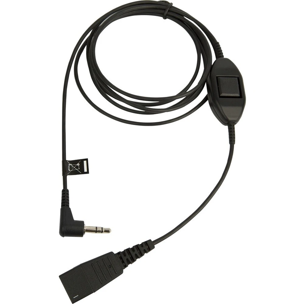 JABRA Quick Disconnect Jack Átalakító Fekete 50cm 8735-019