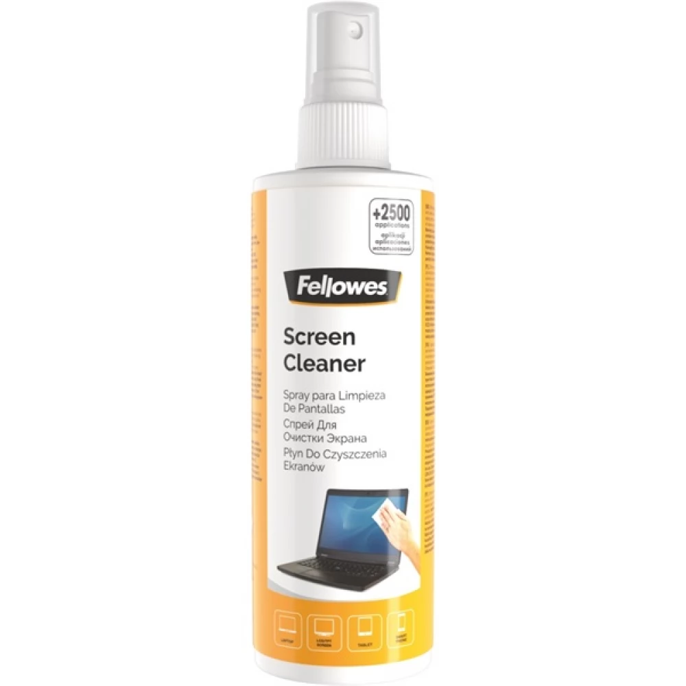 FELLOWES Képernyőtisztító folyadék pumpás 250 ml