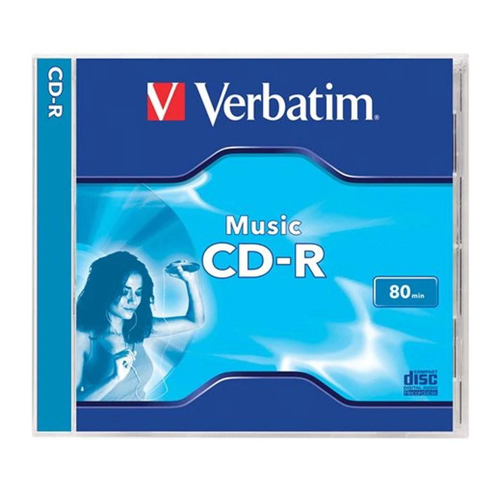 VERBATIM CD-R 16x normal mit Kartonhülle