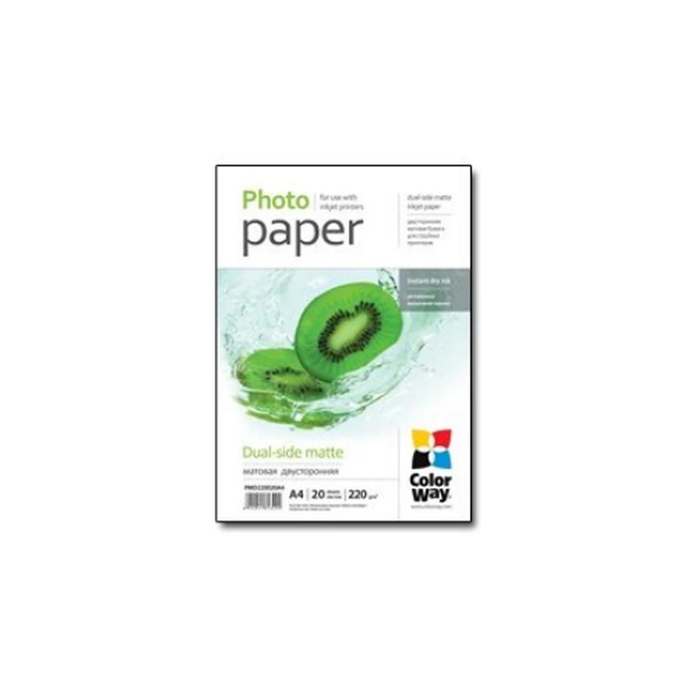 COLORWAY PMD220020A4 Matt photopaper A4 220g (20 lap)