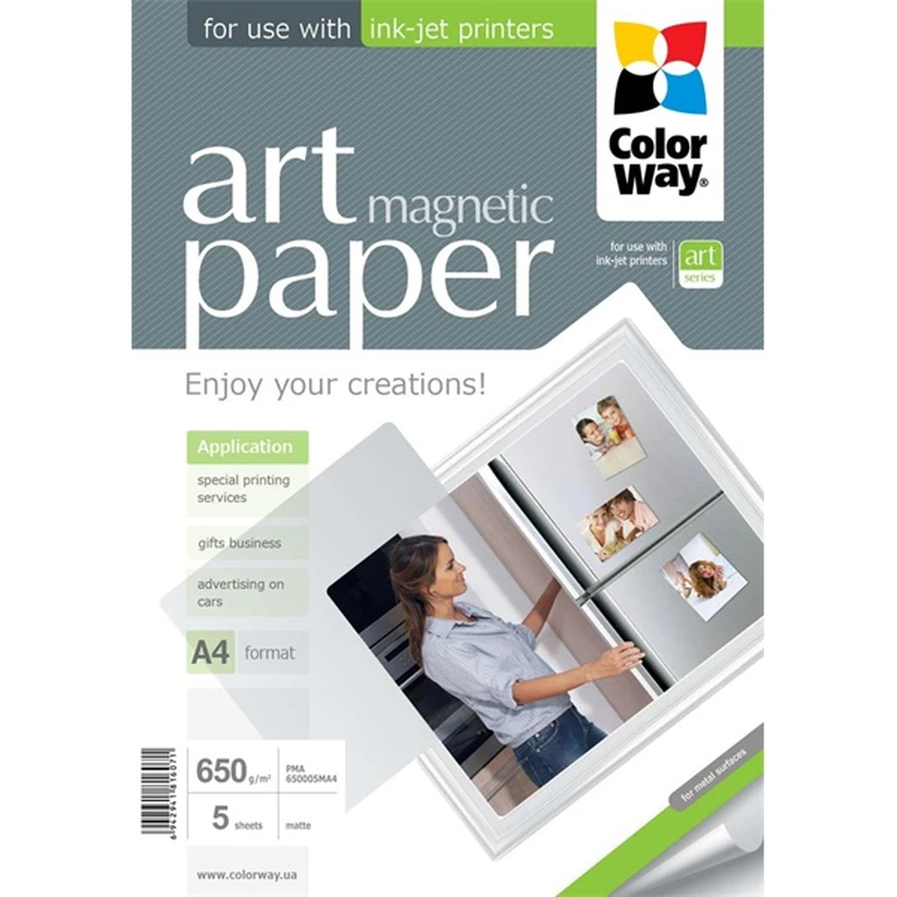 COLORWAY PMA650005MA4 Matt photopaper A4 650g (5 lap)