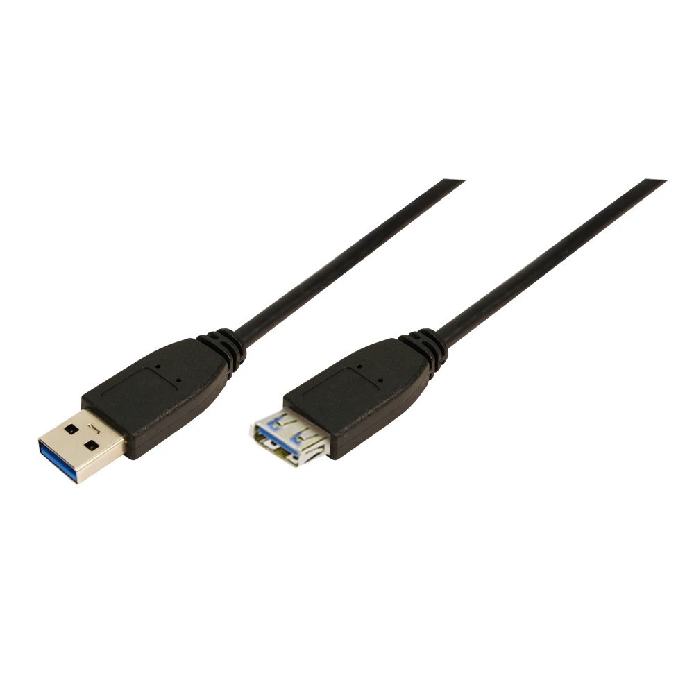 LOGILINK USB 3.0 Hosszabbító Fekete 2m CU0042