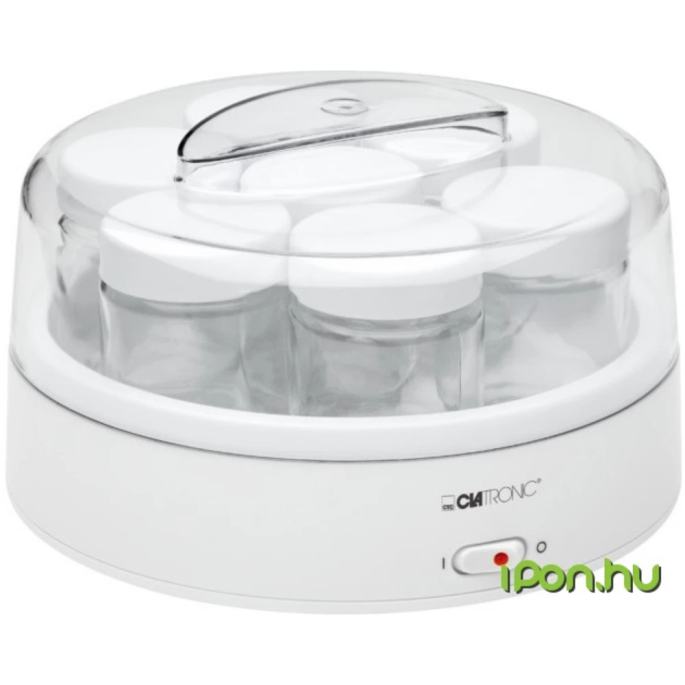 CLATRONIC JM 3344 yogurt maker 7 glass (160ml/pcs) 14W white