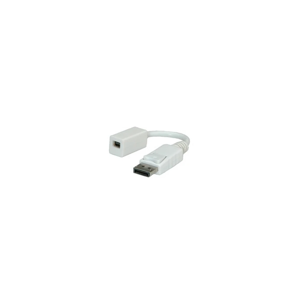 ROLINE DisplayPort Mini DisplayPort Converter White 15cm 12.03.3132