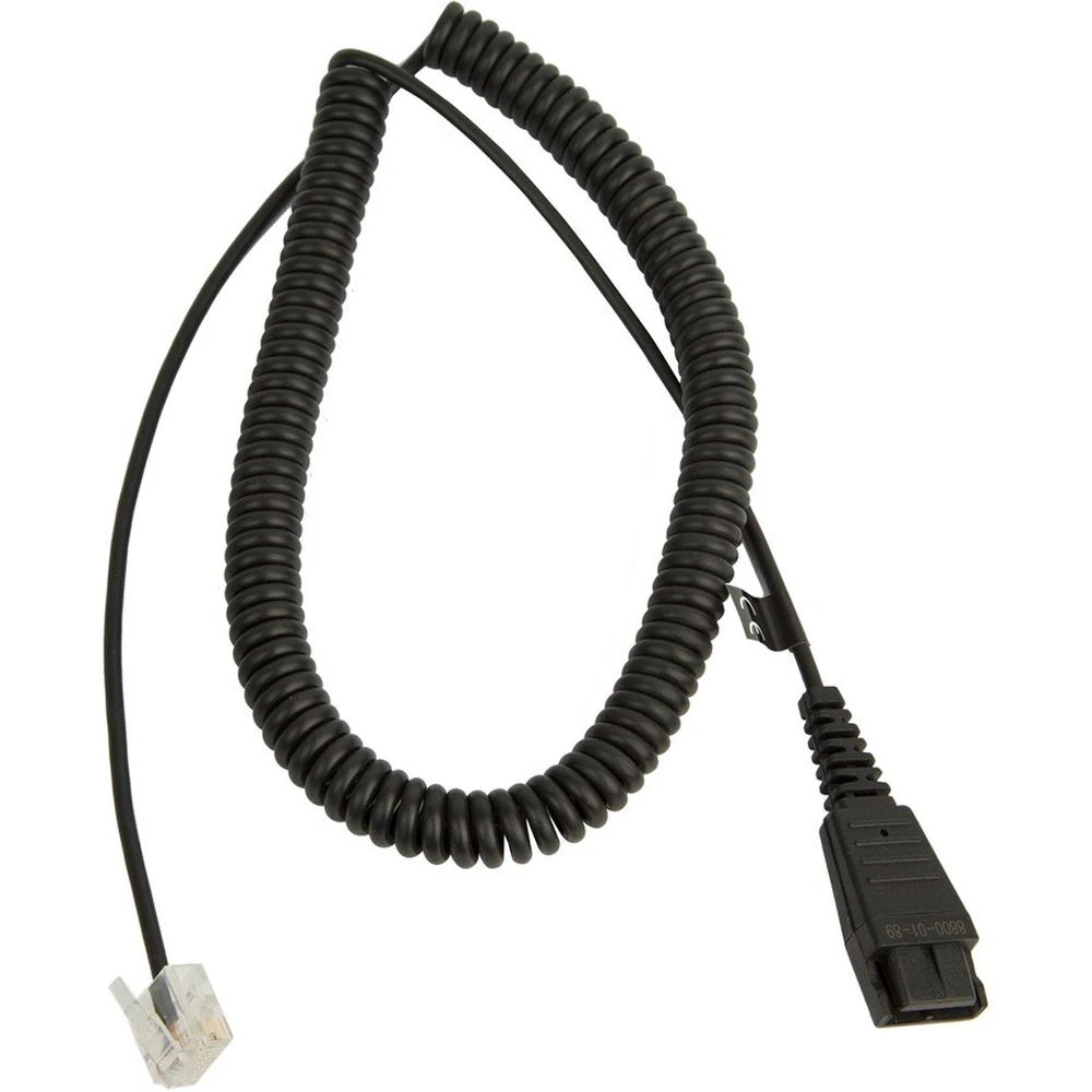 JABRA Quick Disconnect RJ-11 Átalakító Fekete 30cm 8800-01-89