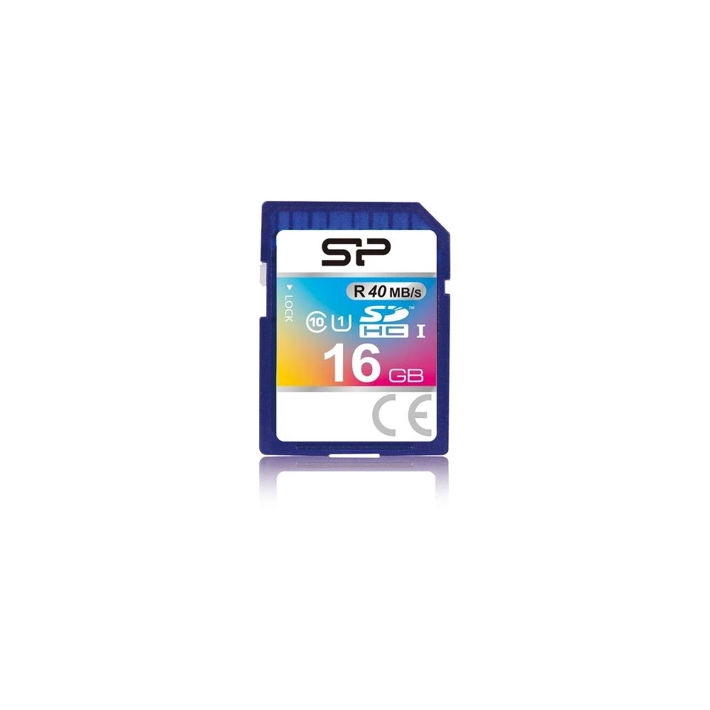 SILICON POWER Class 10 16GB SDHC 10 MB/s SP016GBSDH010V10