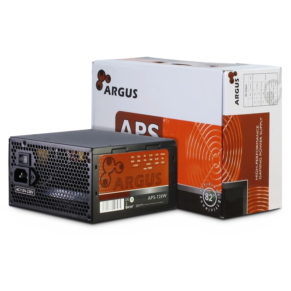 INTER-TECH Argus APS-720 720W 80 Plus Bronze Energieversorgung
