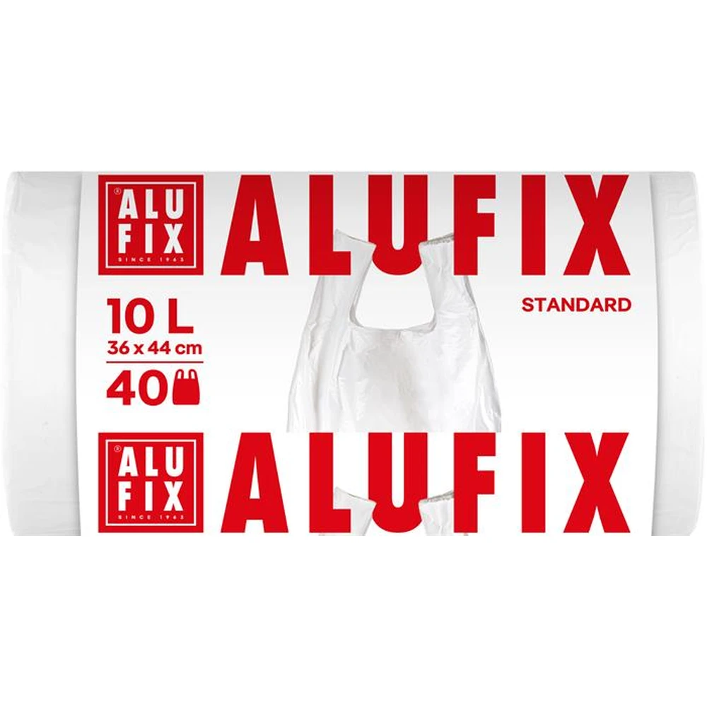 ALUFIX Szemeteszsák köthető füllel 10 l 40db
