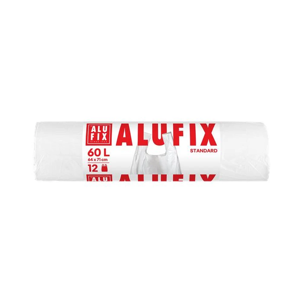 ALUFIX Szemeteszsák köthető füllel 60 l 12db