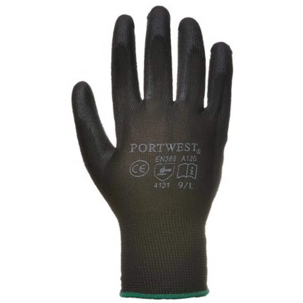 Mechanic Glove tenyéren mártott 10-es size black