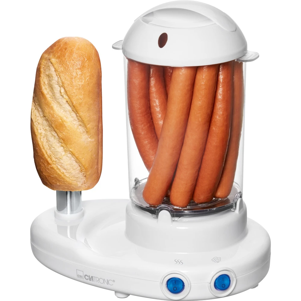 CLATRONIC HDM 3420 EK N white Hot-Dog maker and egg cooker 380 W white