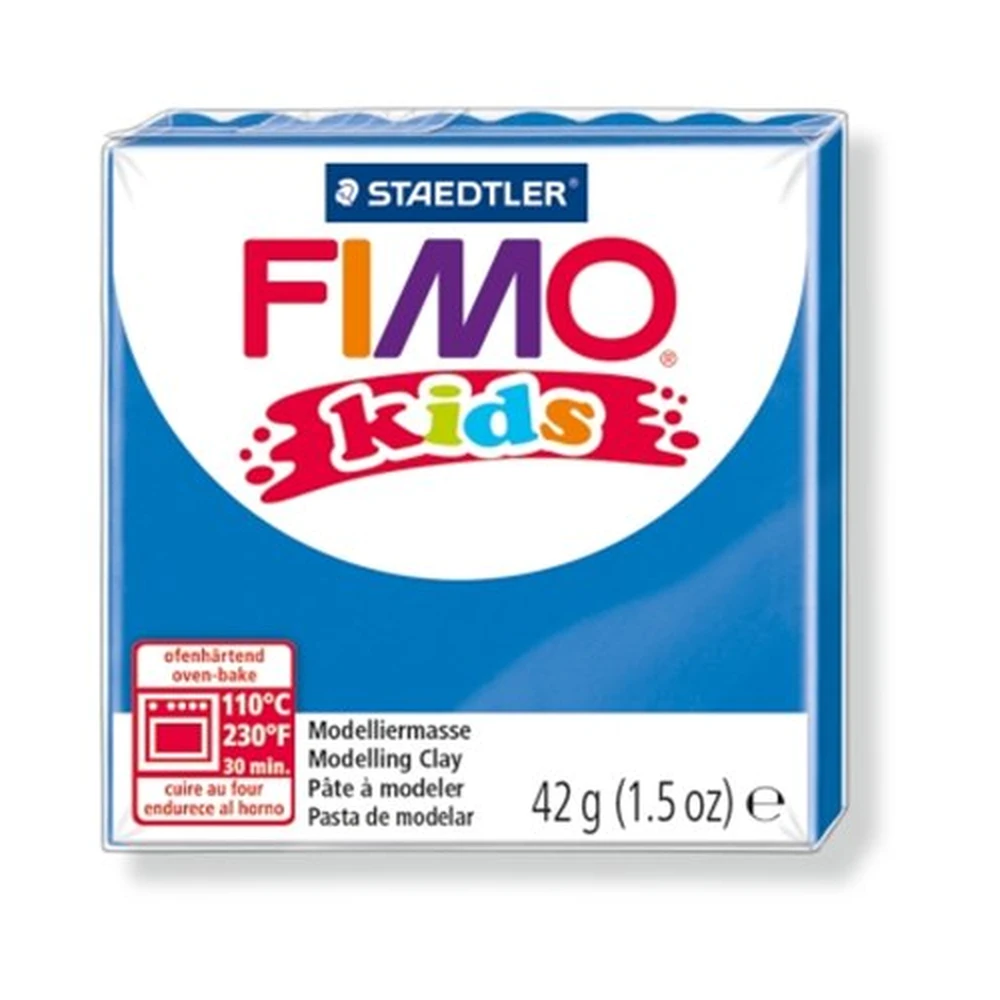 FIMO plastilină 42 g arde-out Kids albastru