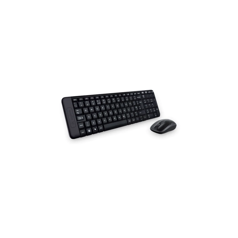 LOGITECH MK220 Wireless Combo Magyar fekete