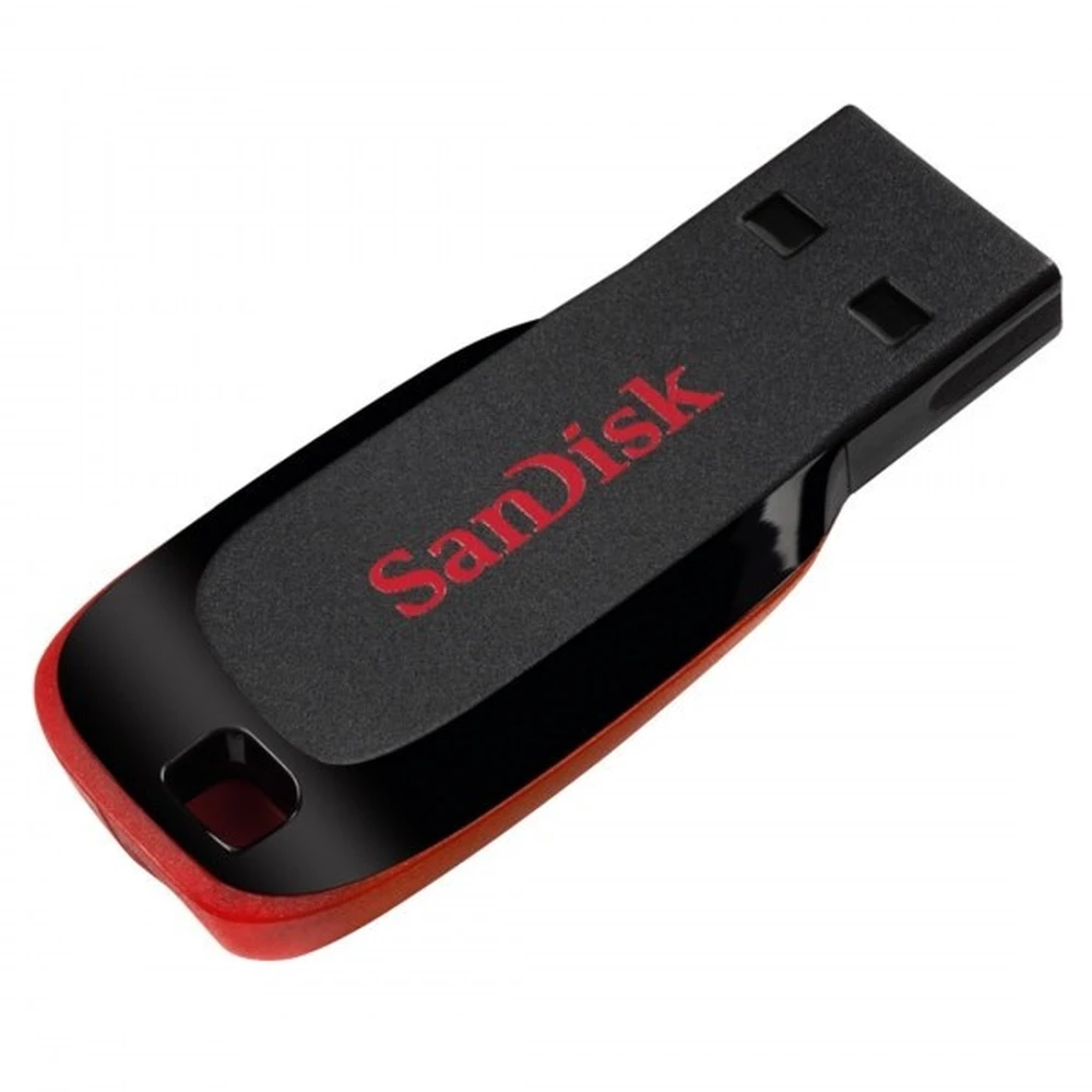 SANDISK Cruzer Blade 128GB USB 2.0 Black-Red