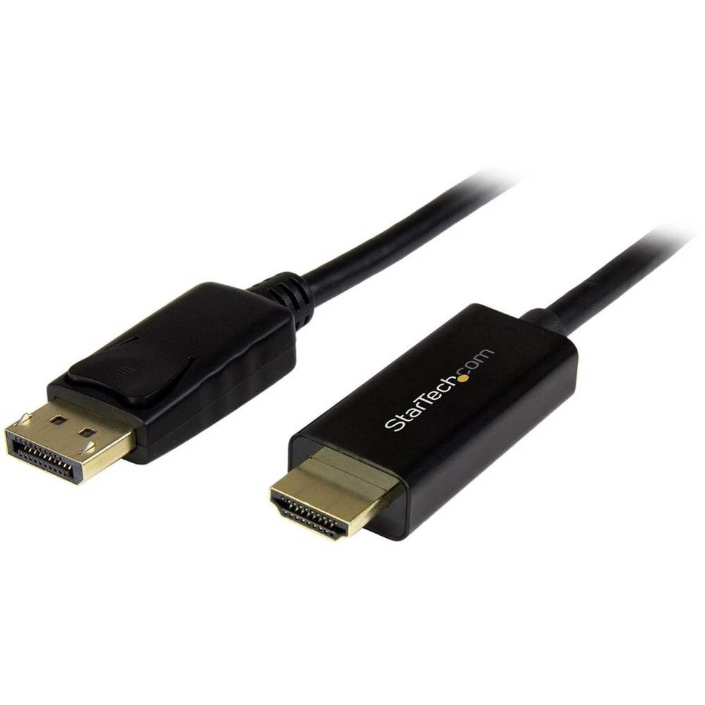 STARTECH DisplayPort 1.2/1.2a HDMI Converter Black 1m DP2HDMM1MB