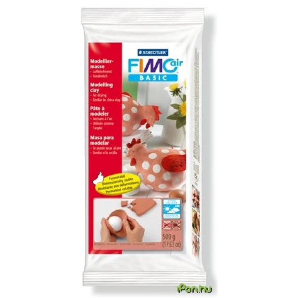 FIMO Plasticine 500 g air drying Air Basic teracota