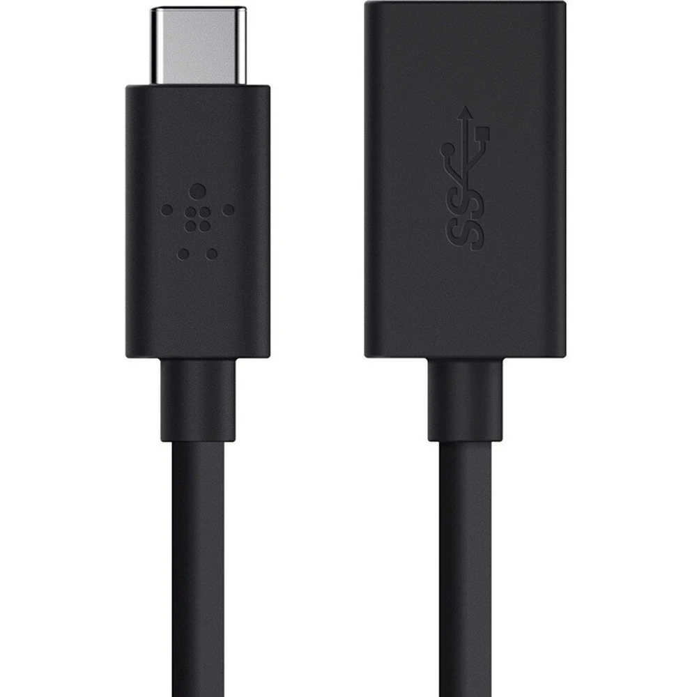BELKIN USB 3.0 Type C USB 3.0 Átalakító Fekete 20cm F2CU036BTBLK