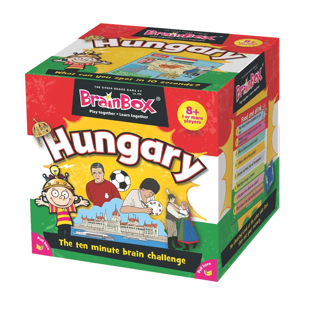 BRAINBOX Magyarország kártyajáték angol verzió