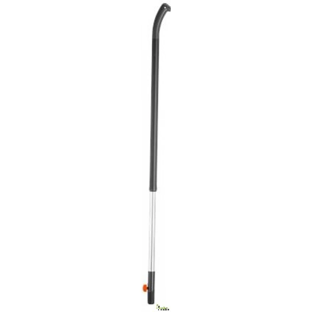 Manche Alu Gainé Ergoline Combisystem 130 Cm Gardena - Poignée Inclinée Pour Outils De Jardin