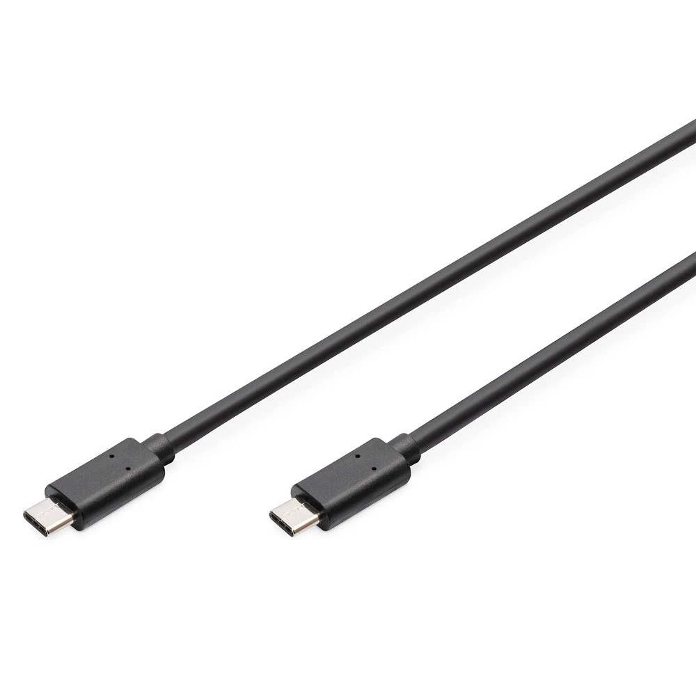 DIGITUS USB 2.0 Type C veza Crno 1.8m AK-300138-018-S
