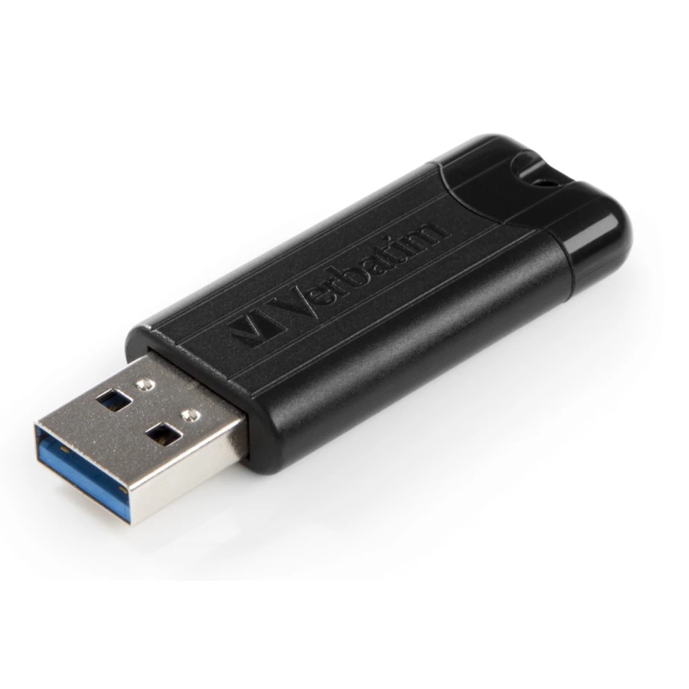 VERBATIM PinStripe 64GB USB 3.0 Negru