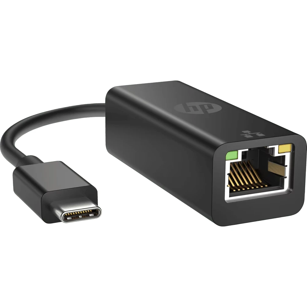 HP V7W66AA USB 2.0 Type C UTP Converter Black 5cm