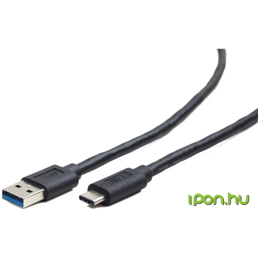 GEMBIRD USB 3.0 USB 3.0 Type C Transformator Schwarz 1m CCP-USB3-AMCM-1M