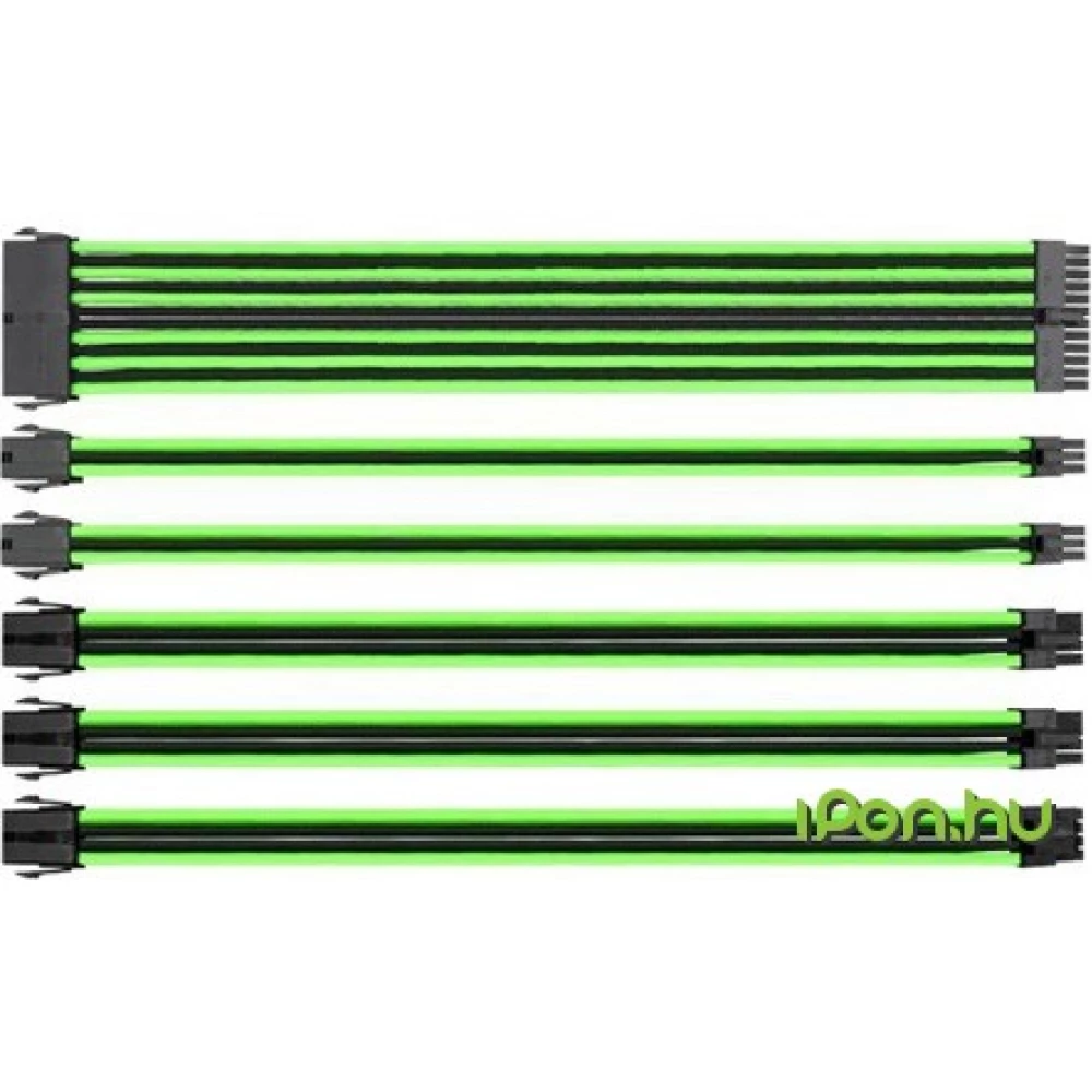 THERMALTAKE TtMod Sleeve Cable verde-negru AC-034-CN1NAN-A1