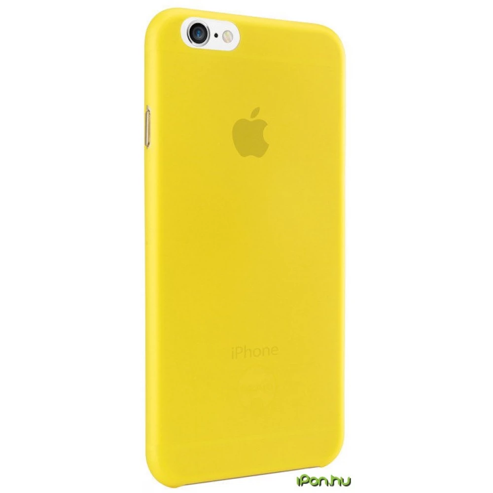 OZAKI O!coat 0.3 Jelly iPhone 6 case žuto