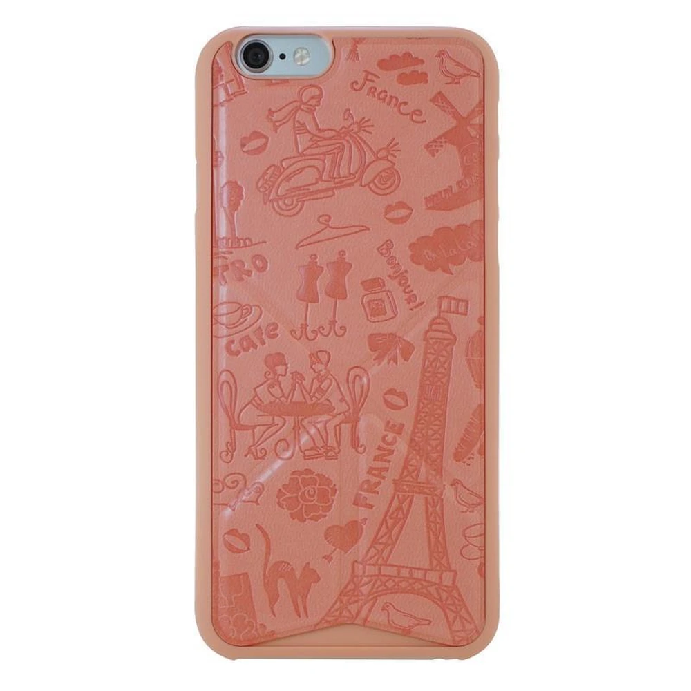 OZAKI O!coat 0.4 + Travel Versatile iPhone 6 case roze