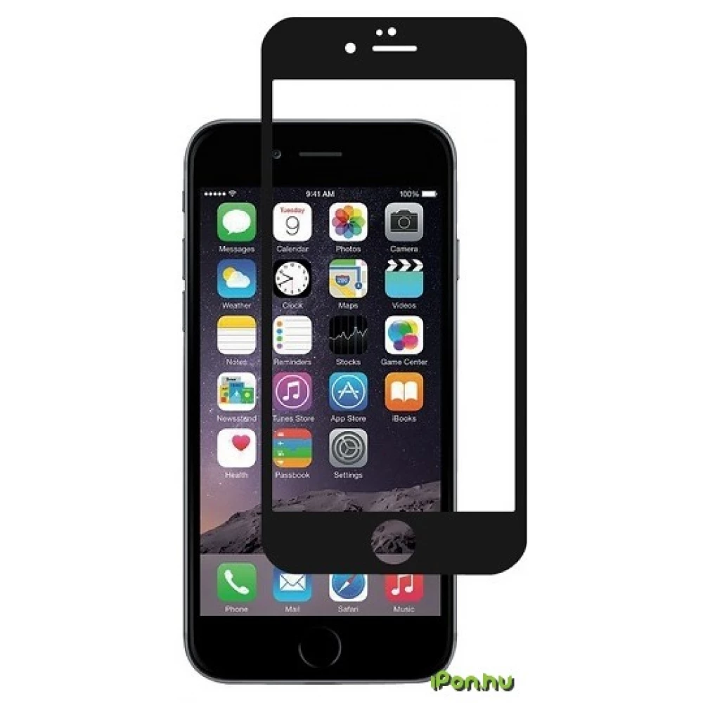 AIINO AISPAP6LCRV-BK Kijelzővédő iPhone 6/6S Plus fekete