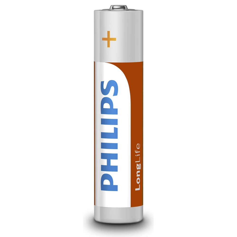 PHILIPS LongLife zinc-carbon mikro pencil element (AAA) 4pcs