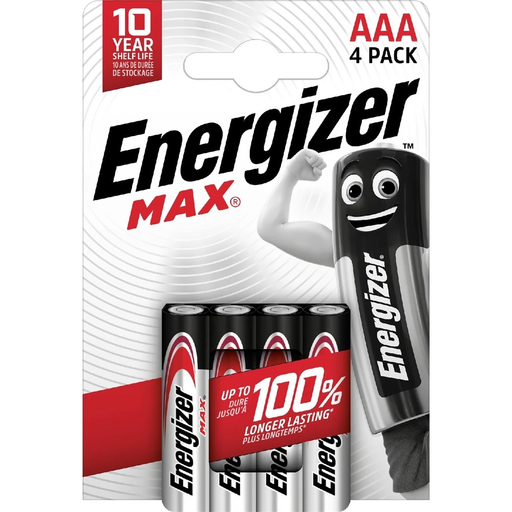 ENERGIZER Max Mikro ceruza elem (AAA) 4db