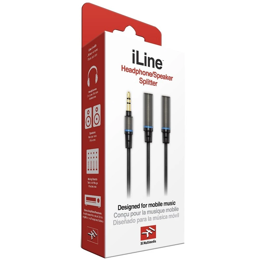 IK MULTIMEDIA Jack Splitter Negru 30cm IKM0044