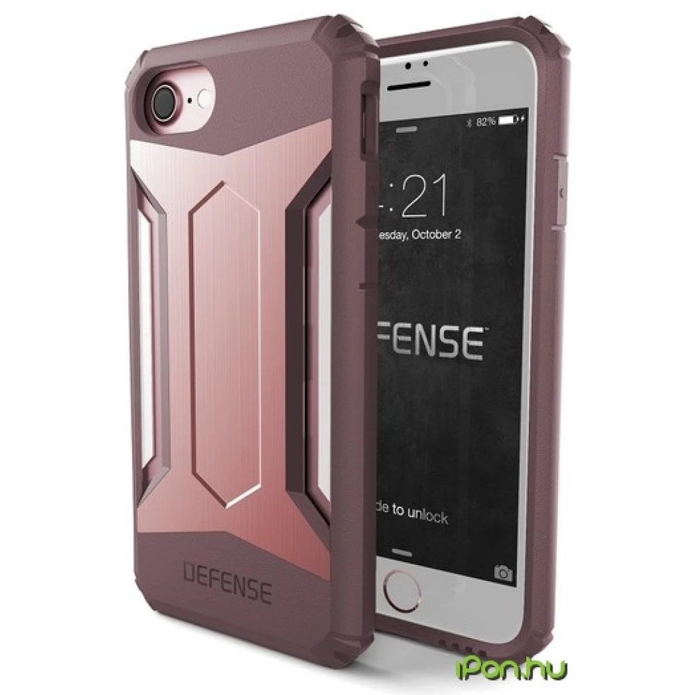 XDORIA 3X170330A Defense Gear case iPhone 7 pink
